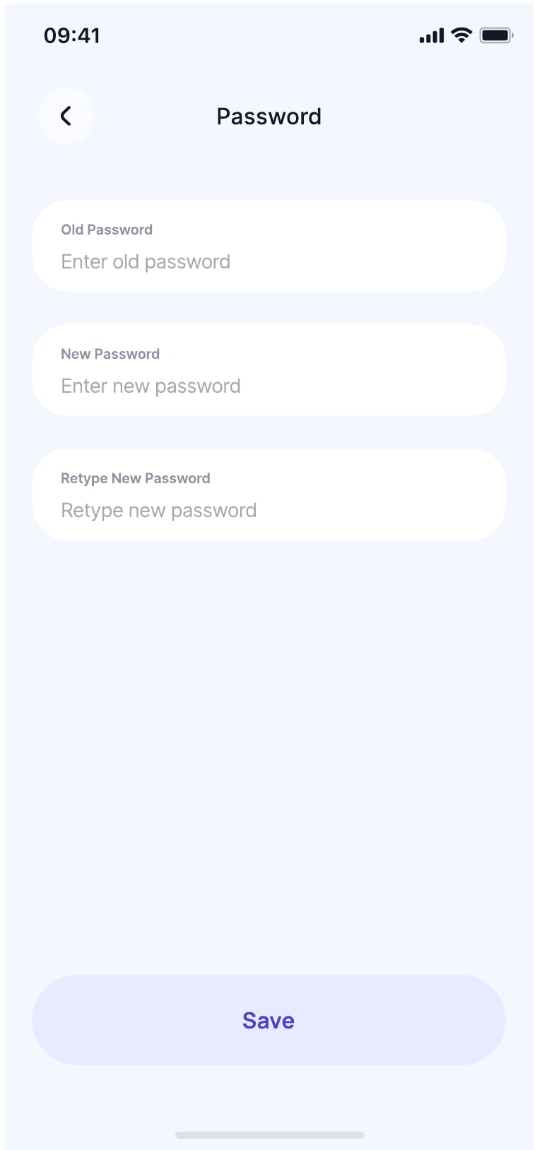 Brees personal finance app profile and settings screen 4 of 7.