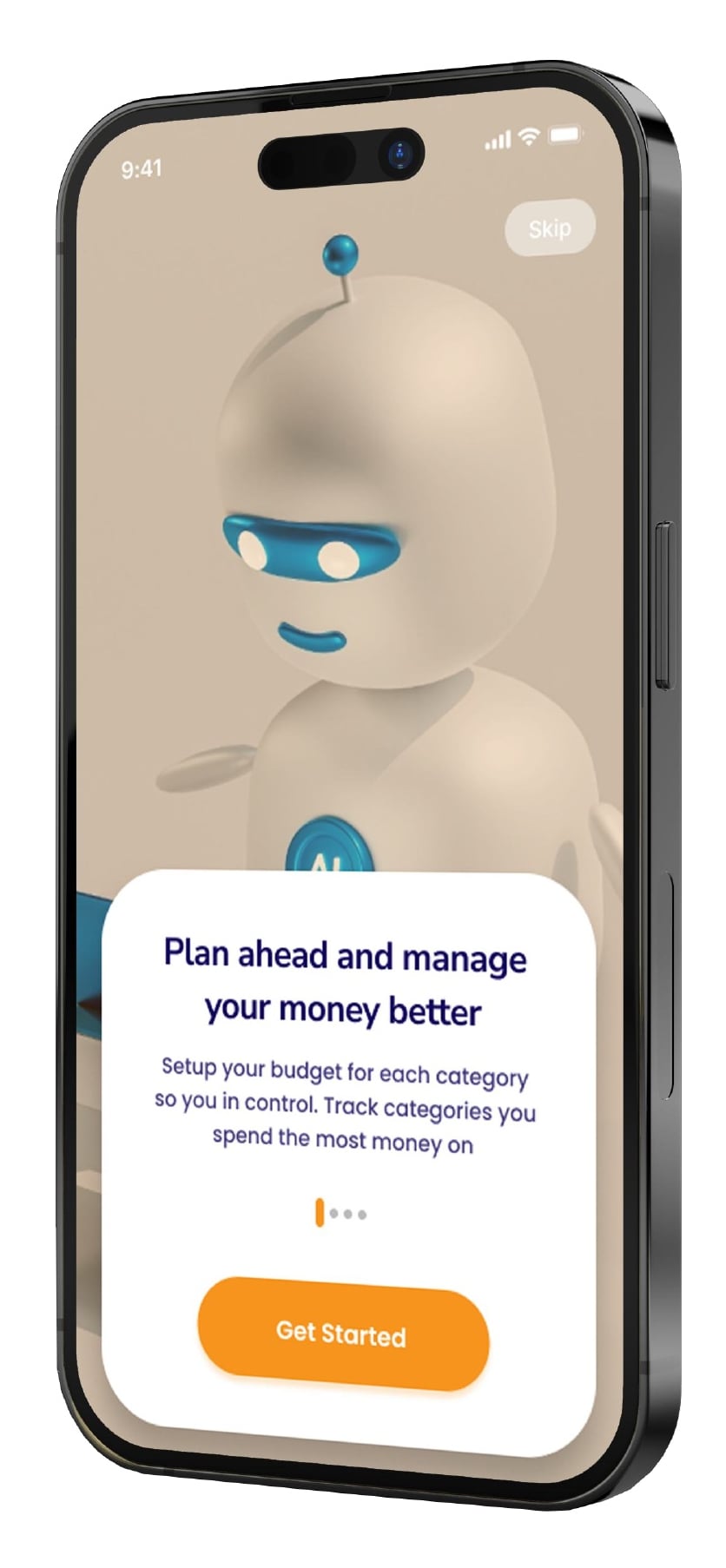 Startup Assistant AI assistant app log in and onboarding screen 8 of 8.