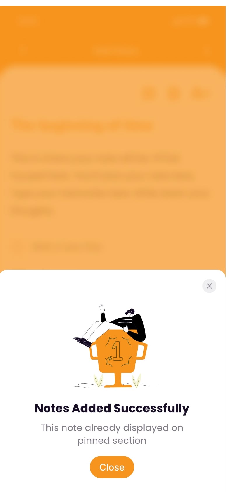 Startup Assistant AI assistant app projects screen 13 of 15.