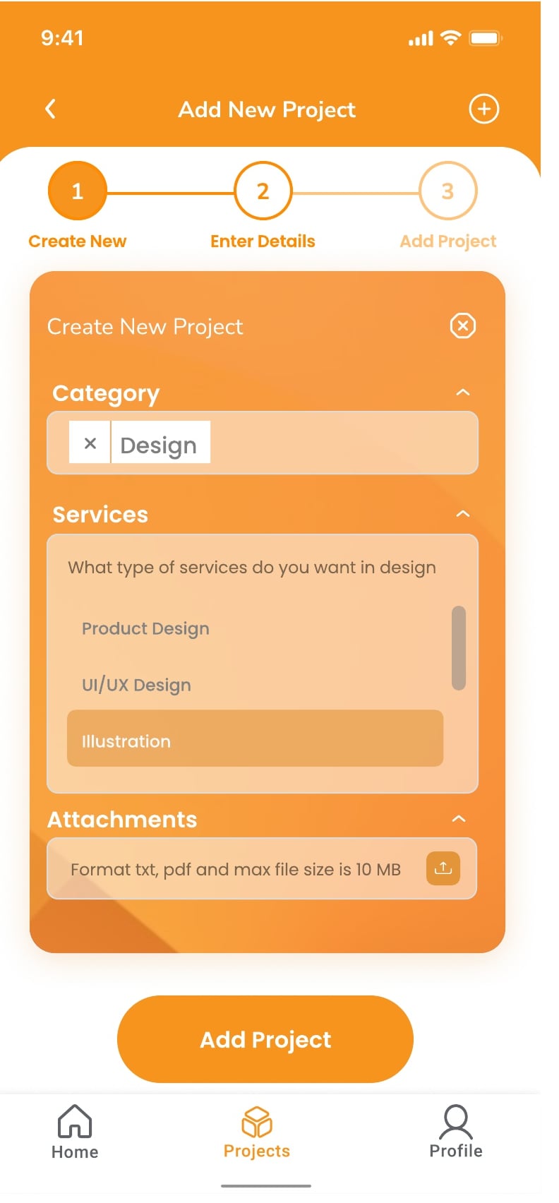 Startup Assistant AI assistant app projects screen 8 of 15.