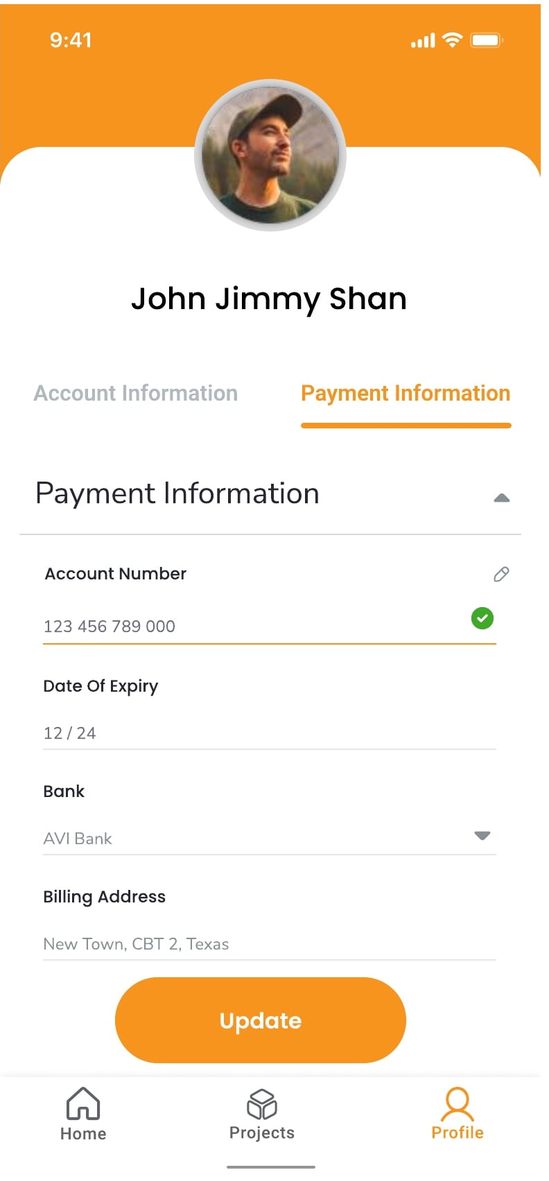 Startup Assistant AI assistant app profile screen 7 of 8.