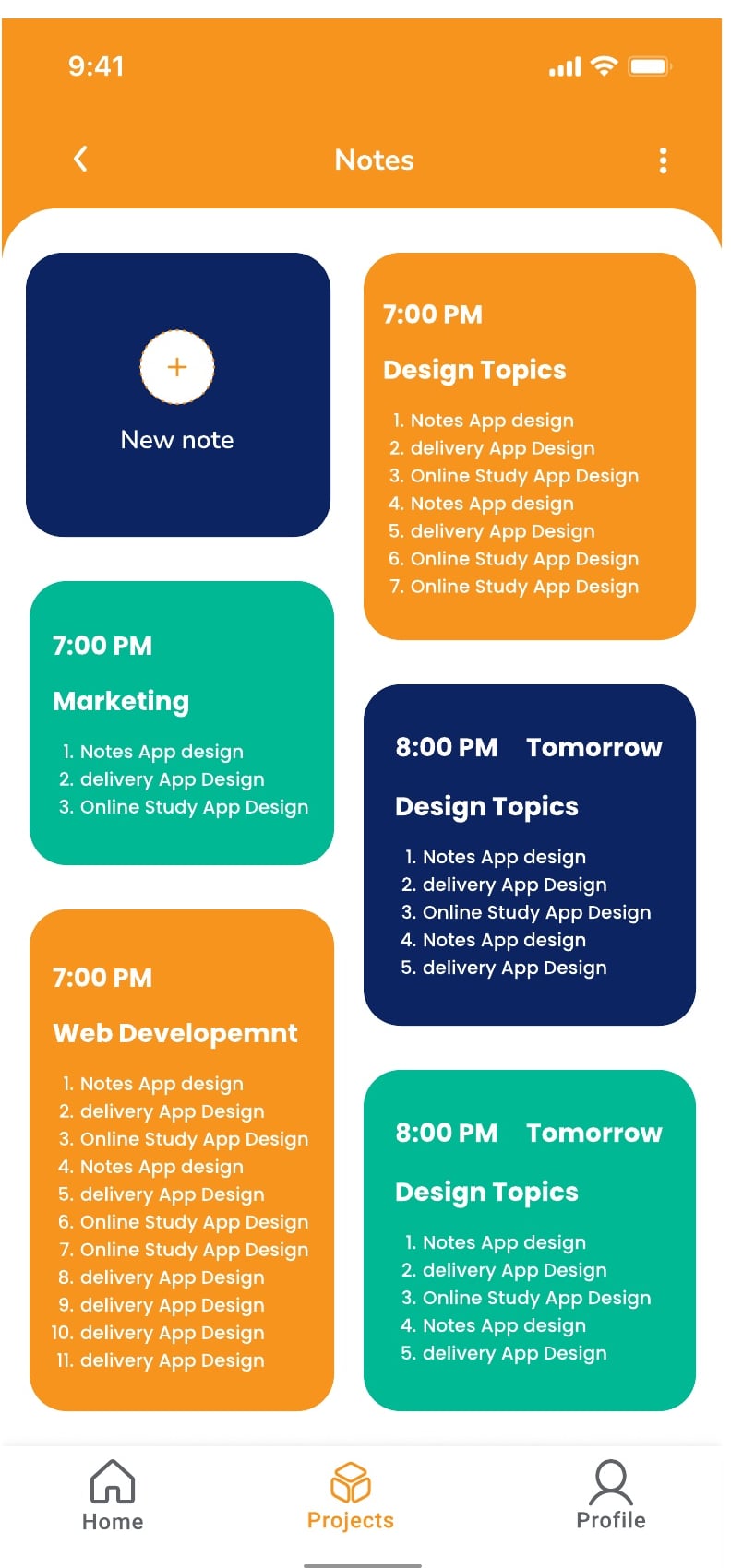Startup Assistant AI assistant app projects screen 11 of 15.