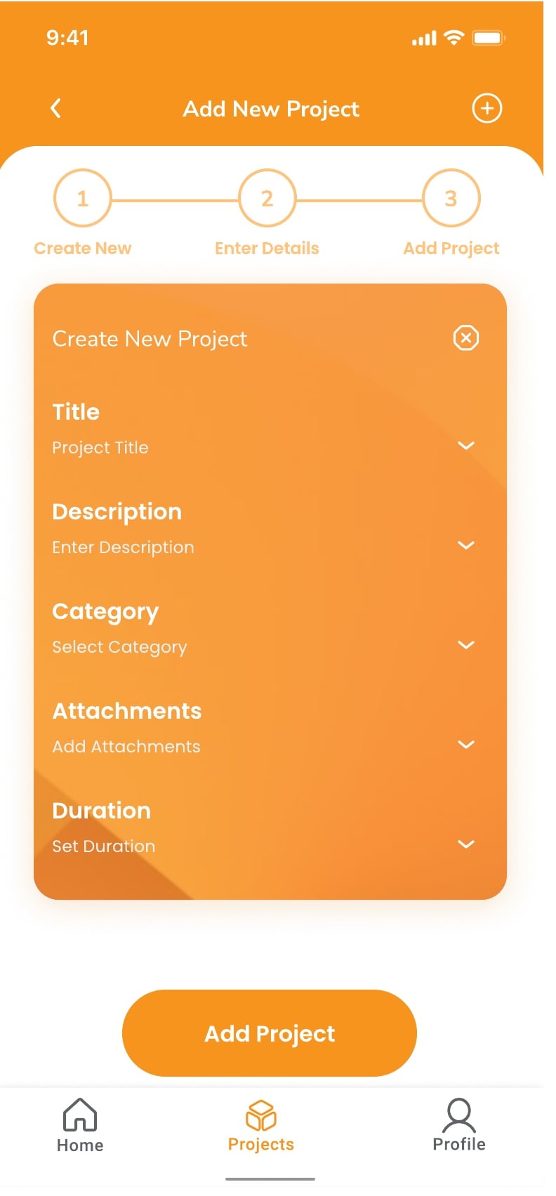 Startup Assistant AI assistant app projects screen 6 of 15.