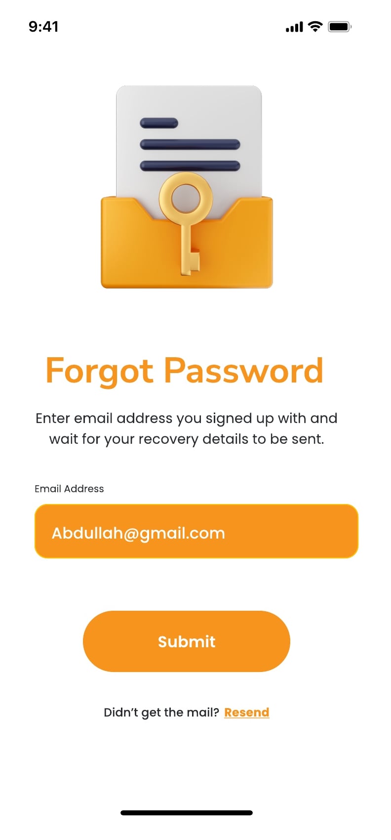Startup Assistant AI assistant app sign up and sign in screen 3 of 5.
